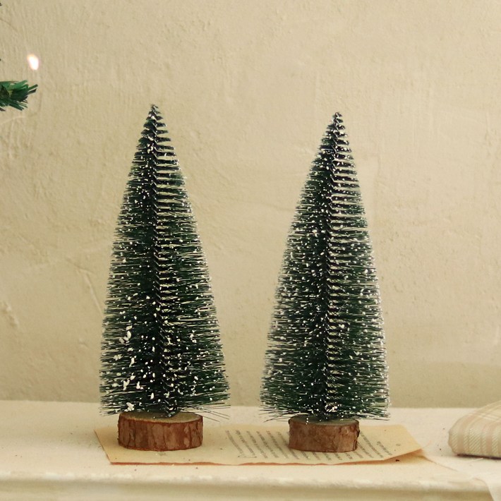 크리스마스 미니 트리 오브제