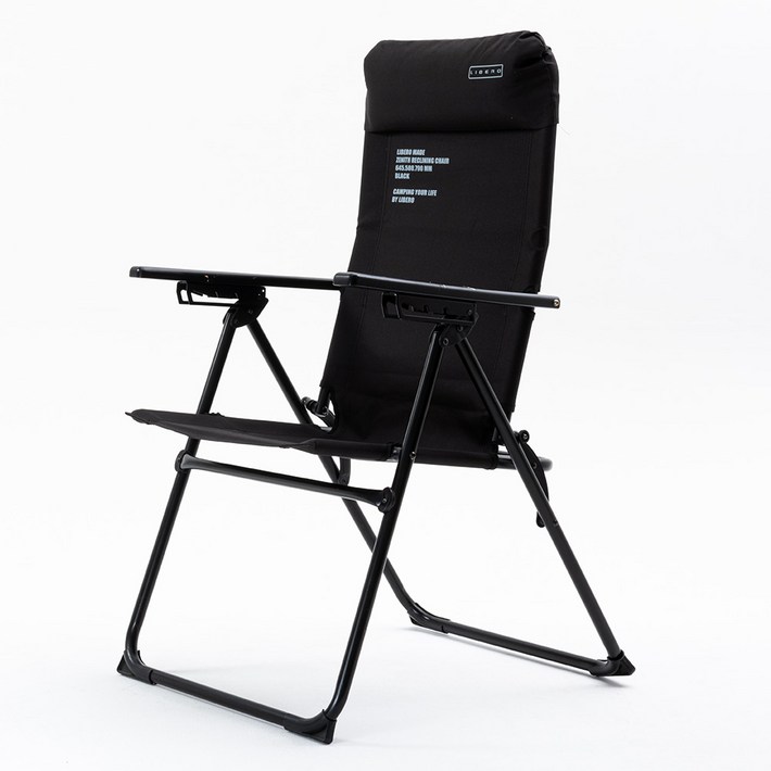 LIBERO 제니스 리클라이닝 체어, 블랙, 1개