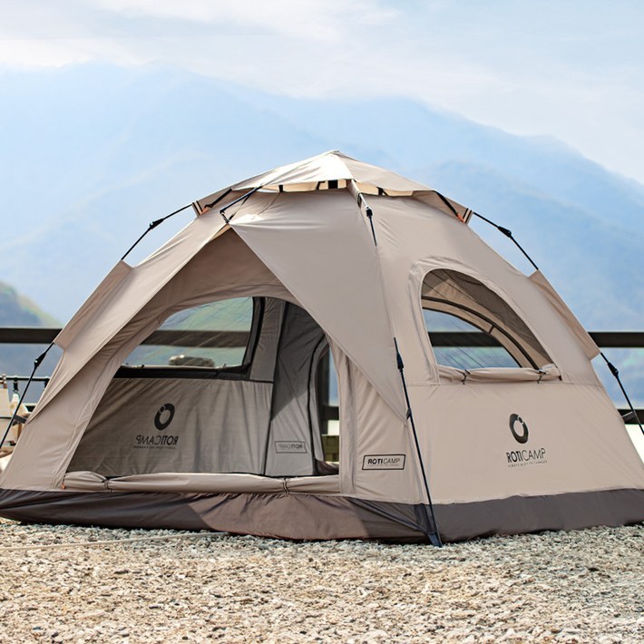 로티캠프 아웃도어 컴포트 원터치 텐트