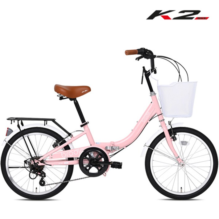 2025 케이투바이크 미니벨로 가족형 접이식자전거 브로디20인치 7단