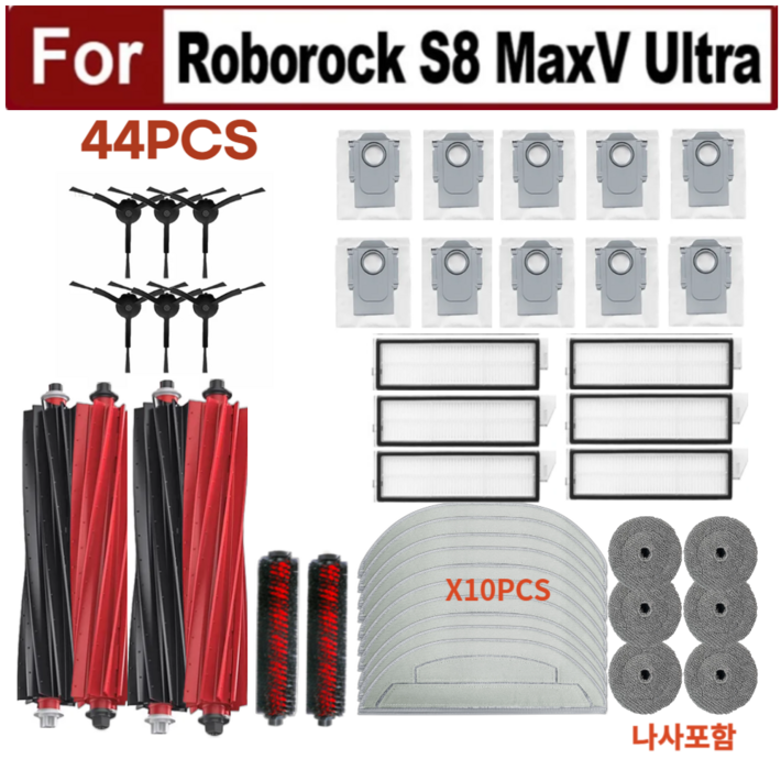 호환상품 로보락 S8 MaxV Ultra 이중마감 물걸레 옆면보강 필터 호환상품 로보락 S8 MaxV Ultra 이중마감 물걸레 옆면보강 필터