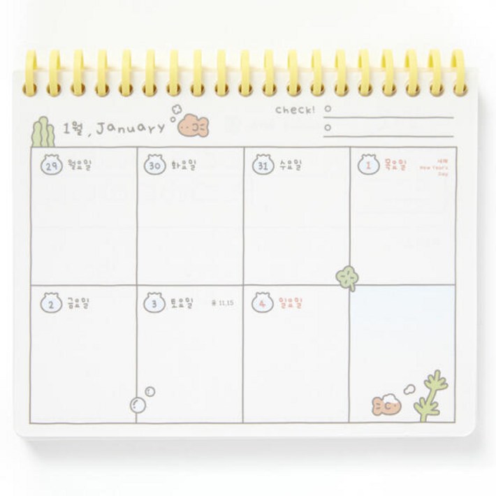 아트박스 2026 금붕어 위클리 PP 다이어리 플래너