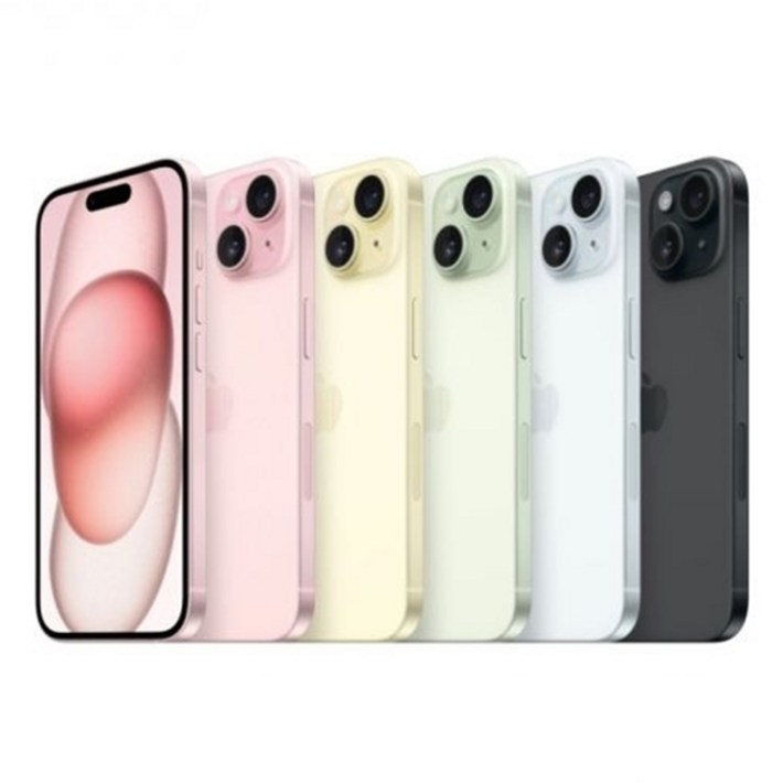 애플 아이폰 15 256GB A3090 공기계 중고폰 리퍼폰, 랜덤색상 빠른출고 가능, 256GB