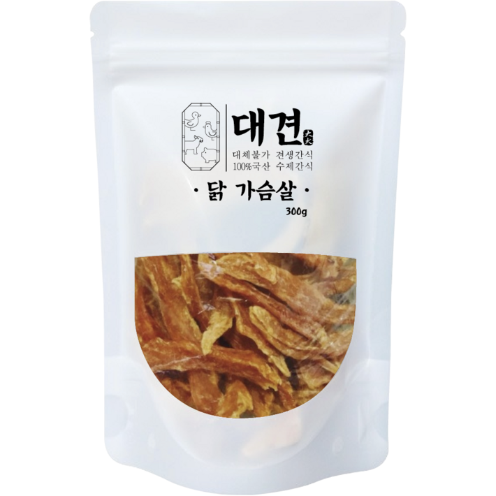 초가성비 대견 국내산 강아지 대용량 수제간식, 1개
