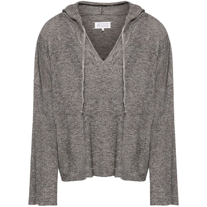 메종 마르지엘라 V넥 니트 후디