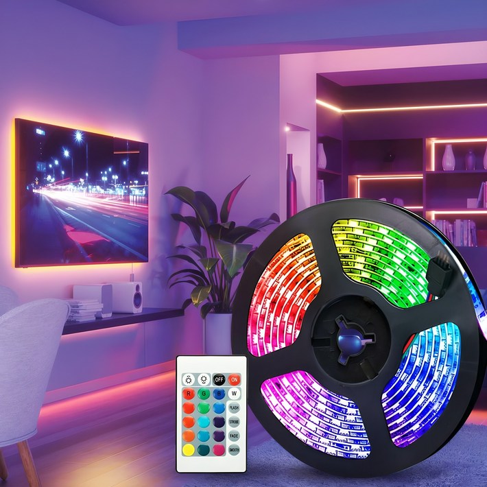 루아즈 LED 간접 줄조명 네온 스트립 무드등 2m 루아즈 LED 간접 줄조명 네온 스트립 무드등 2m