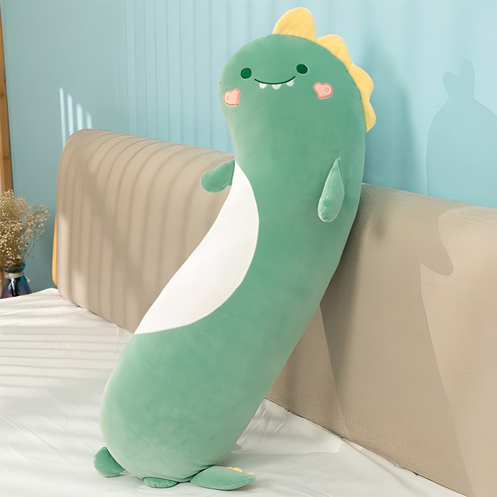 YOUPAN 바디필로우 애착인형 안고 자는 대형 롱쿠션, B 공룡 YOUPAN 바디필로우 애착인형 안고 자는 대형 롱쿠션, B 공룡