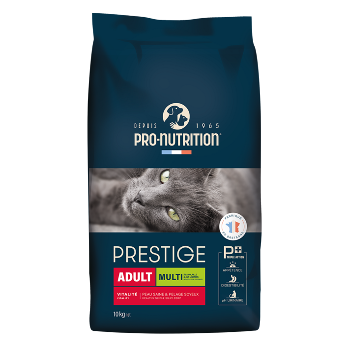 PN 프레스티지 캣 어덜트 멀티 성묘 균형영양 활동성 대용량 고양이 사료, 10kg, 1개