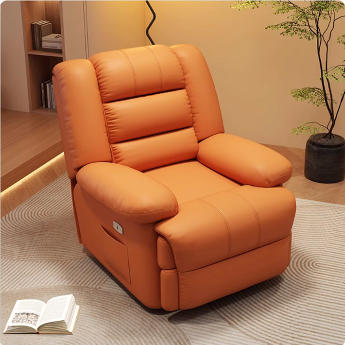 코지핏 전동 리클라이너 1인용 안마의자 무중력 회전 모션 소파 마사지 거실 홈카페 휴식용