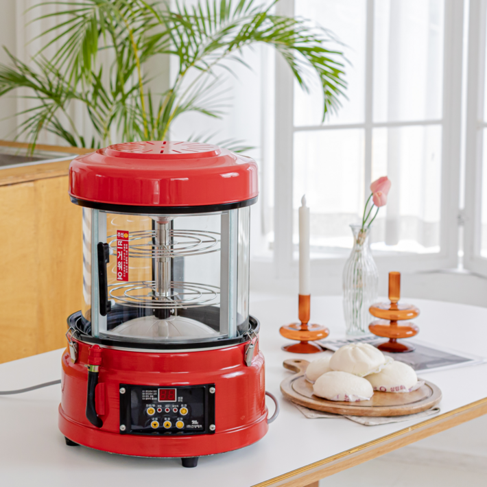 빨간 찜기 편의점 삼립 호빵 기계 계란 고구마 찐빵 삶는 미니 전기 기계 가정용 업소용