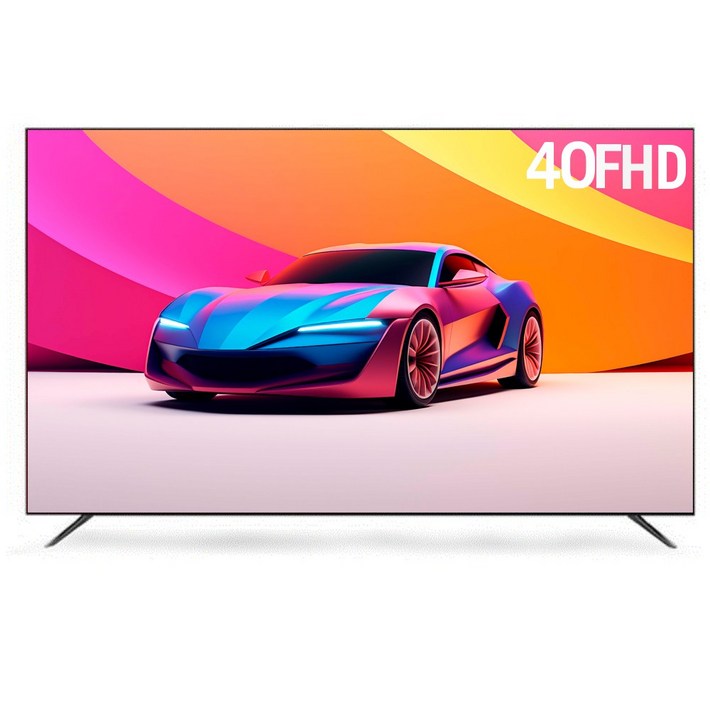 프리토스 40인치 FullHD TV LED 원룸 캠핑 가성비 중소기업TV