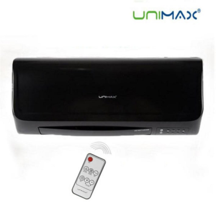 UMH829WR 유니맥스 벽걸이온풍기 리모컨 세라믹온풍기 타이머 전기히터 PTC 원룸난방