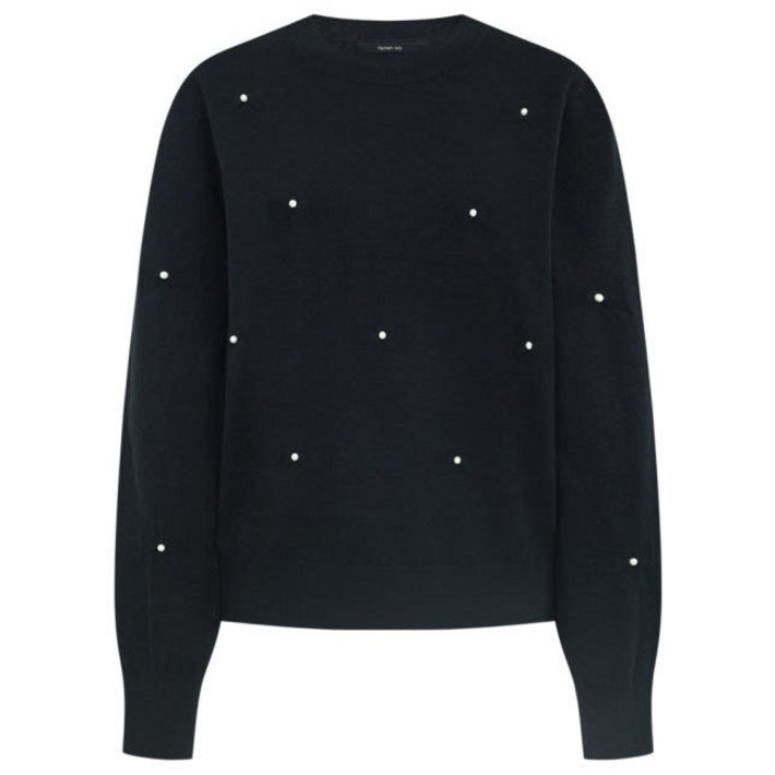 케네스레이디 진주 라운드넥  니트EKPOPK0800