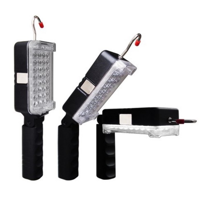 LED 작업등 각도조절 랜턴 캠핑등 USB 충전식 LED작업등 접이식, 1개