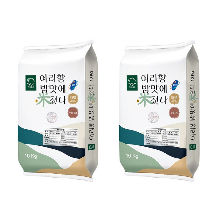 2025년산 여리향 백미 쌀 20kg 10kg  10kg  여리향 밥맛에 미쳤다, 상등급, 1개, 20kg