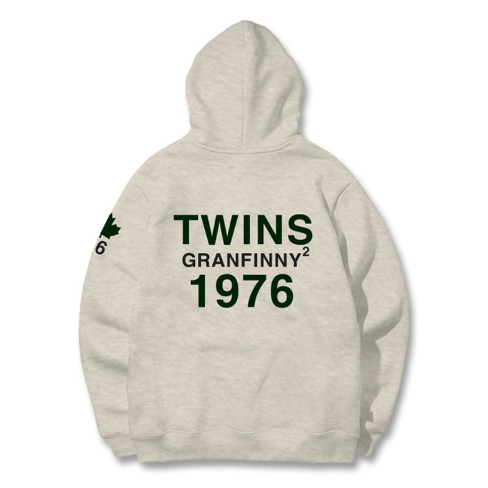 그랜피니 캐나다 후드 티셔츠 오트밀