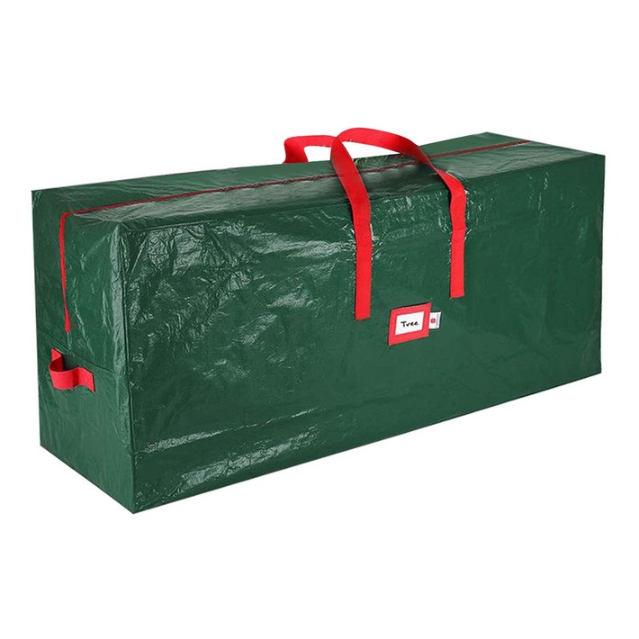 QDY 크리스마스 가방 스토어 나무 수납 튼튼한 크리스마스 트리 백 운반 손잡이가 있는 대용량 수납가방 방수 지퍼 그린 3종사이즈 - 쇼핑앤샵