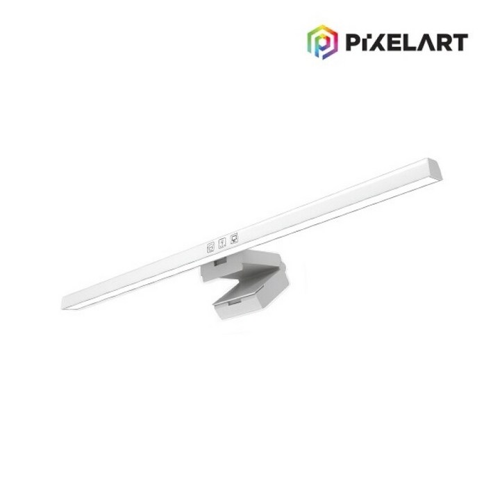 연말이벤트픽셀아트 LED 모니터 조명 LED 터치 스크린바 화이트, 1개 연말이벤트픽셀아트 LED 모니터 조명 LED 터치 스크린바 화이트, 1개