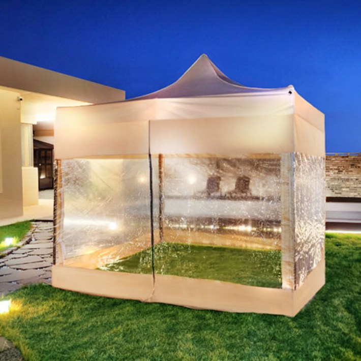 캠인노크 접이식 캐노피 천막 그늘막 야외 행사용 카페 포장마차 8가지 사이즈벨크로 버전