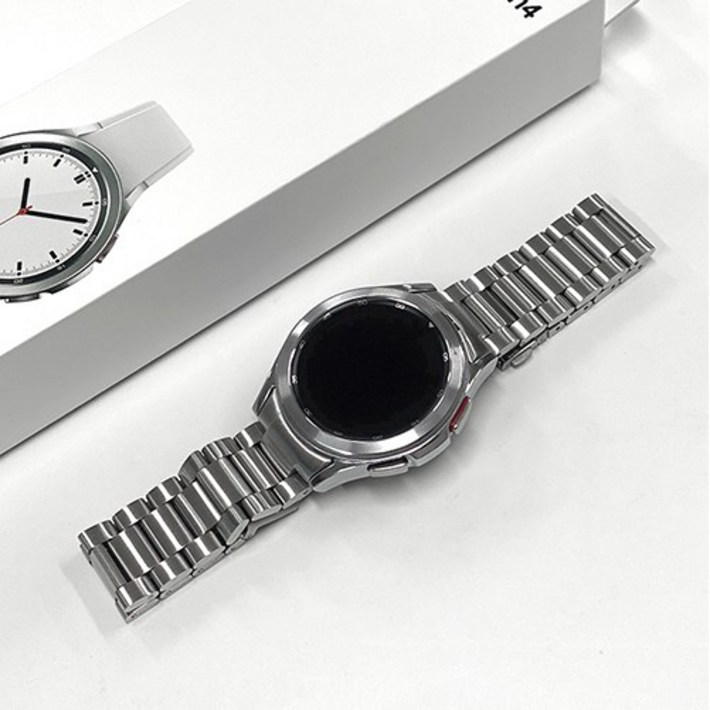 지바 갤럭시 워치 4 전용 클래식 날개형 메탈 스트랩 버전2 40mm 42mm 44mm 46mm 호환 가능 가죽 실리콘 슬림 지바 갤럭시 워치 4 전용 클래식 날개형 메탈 스트랩 버전2 40mm 42mm 44mm 46mm 호환 가능 가죽 실리콘 슬림