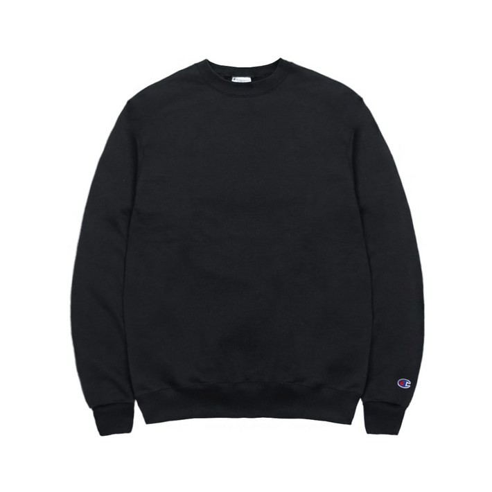 챔피온 파워블렌드 플리스 크루넥 맨투맨 S600 블랙