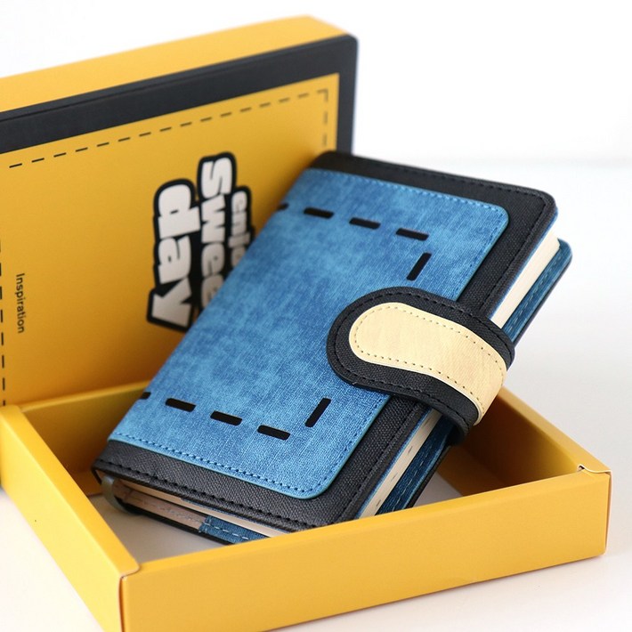 2026다이어리 위클리 미니 다이어리 선물박스세트, 블루