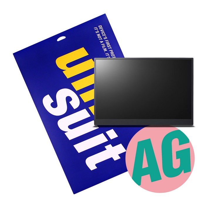 lg그램뷰 유니슈트 LG 그램 뷰 2세대 16MR70 지문방지 저반사 액정보호필름 2매(UT230166_2), 단일상품