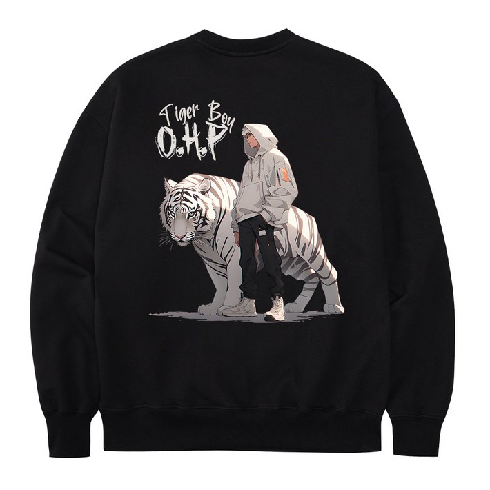 OHP 작품을 입는다 오버핏 헤비 맨투맨 Best 6