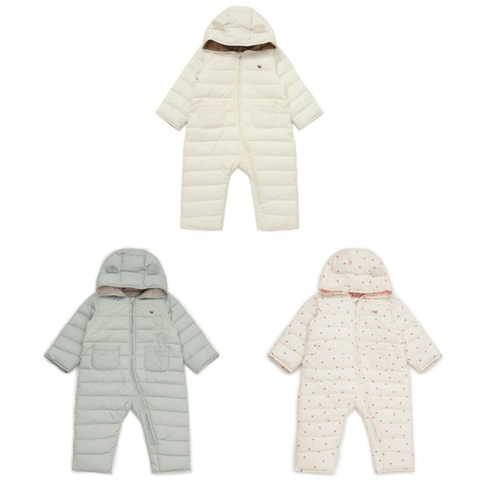 블루독베이비 대구점 25FW 경량패딩우주복 105000원 3종 중 택1 (45A19-603-01,02,03) 795816