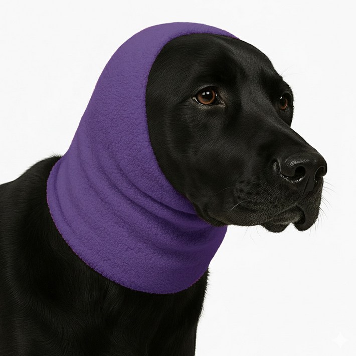 디마펫 코지이어 반려동물 강아지 고양이 진정밴드, 1개, 퍼플