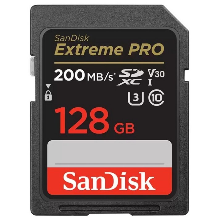 샌디스크 익스트림 프로 SDXC 128GB 200MBs