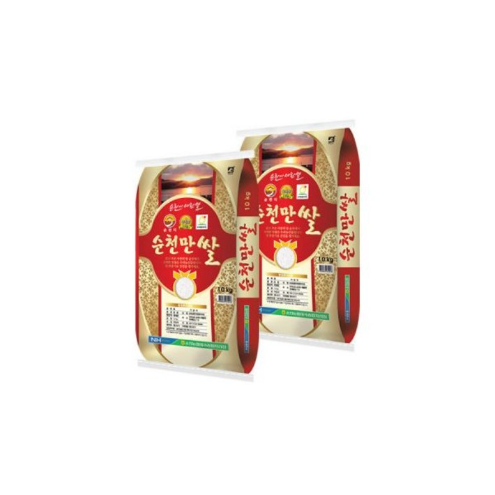 농협 상등급 순천만쌀 20kg 24년산 햅쌀