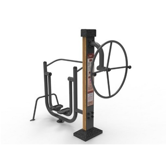 월드스포츠산업 야외운동기구 복합헬스머신 큰활차 공중걷기 WDJ7065