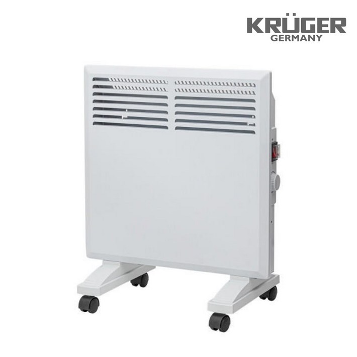 크루거 전기 컨벡터 히터 컨벡션 가정용 사무실 벽걸이 난로 라디에이터 화장실 욕실