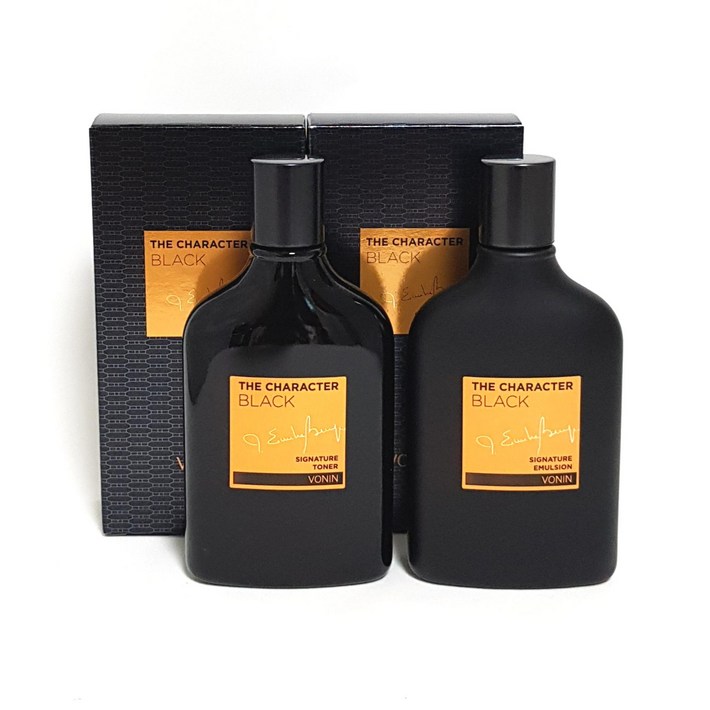 보닌 더 캐릭터 블랙 시그니처 토너  에멀전