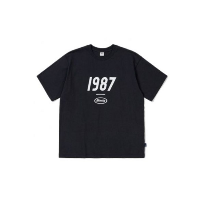 국내매장상품 mmlg 반팔티 mmlg 티셔츠 19MG HF-T (AUTHENTIC NAVY) 283197