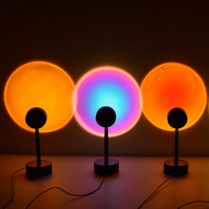 썬라이즈 선셋 노을 감성 조명