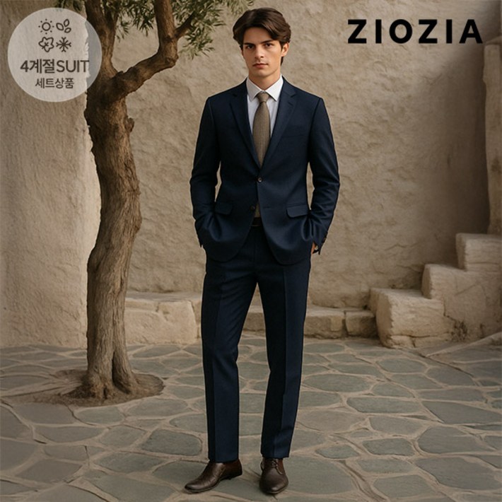 지오지아트윌조직 네이비 데일리 정장세트 ABD5SB1401ABD5SP1401DNV