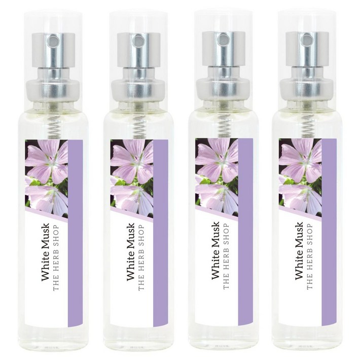 더허브샵 미니 향수 화이트머스크 오 드 뚜왈렛 4개입