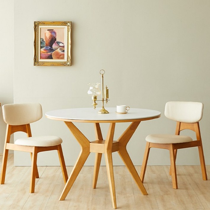 파라다이스빌라 플로 원형 세라믹 테이블1200 pn6531, 월넛