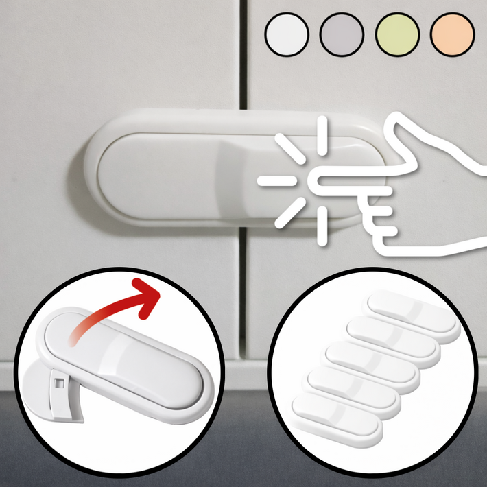 아베냐 무타공 이중 서랍잠금장치