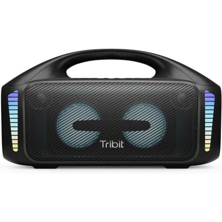 Tribit StormBox Blast 휴대용 스피커 90W 고음 스테레오 Bass IPX7 방수 블루투스 LED 보조 배터리 TWS 커스텀 EQ
