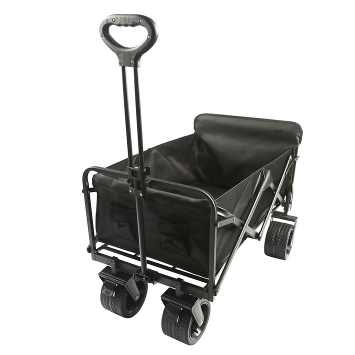 유니즈 캠핑웨건 광폭바퀴형 UNFW02 접이식 손수레 트롤리 카트