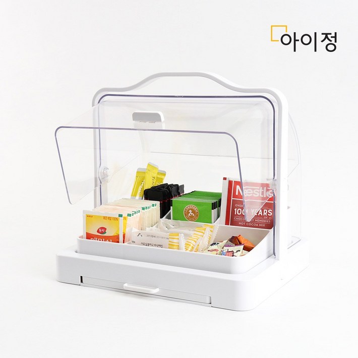 애니티 클린 A492 커피트레이 티정리함, 1개