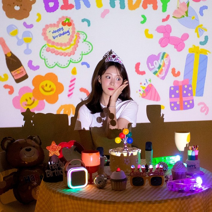 블링몬스터즈 생일 파티 이벤트 포토존 하트빔 22종 풀세트