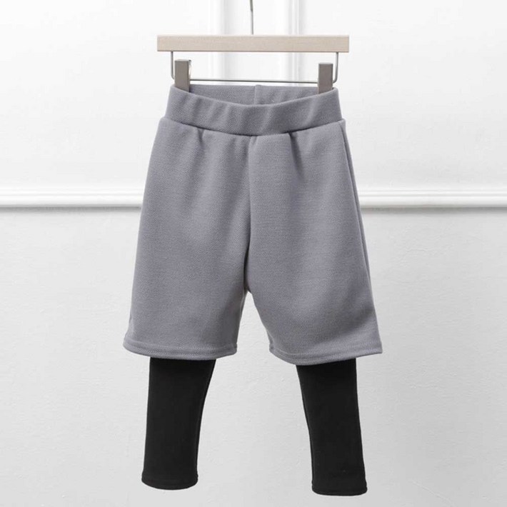 데일리 기모 반바지 레깅스