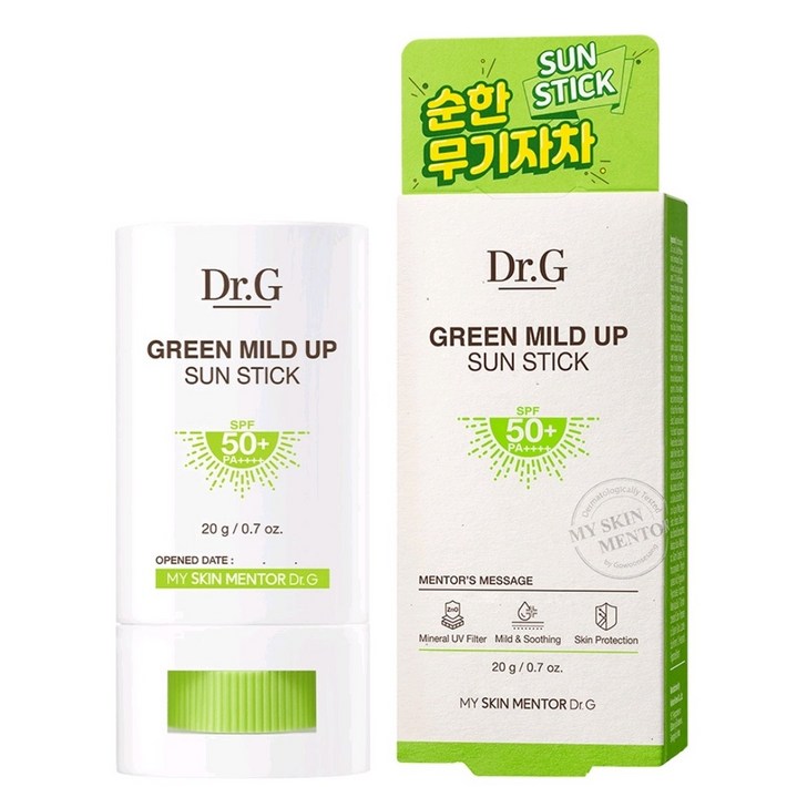 닥터지 그린 마일드 업 선스틱 SPF50+ PA++++, 20g, 1개