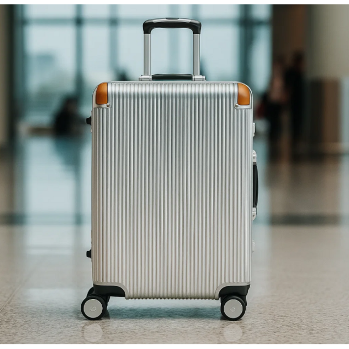 코스트코 정품 캐리어 스위스 밀리터리 Ｃ형 여행가방 60cm 24인치  실버