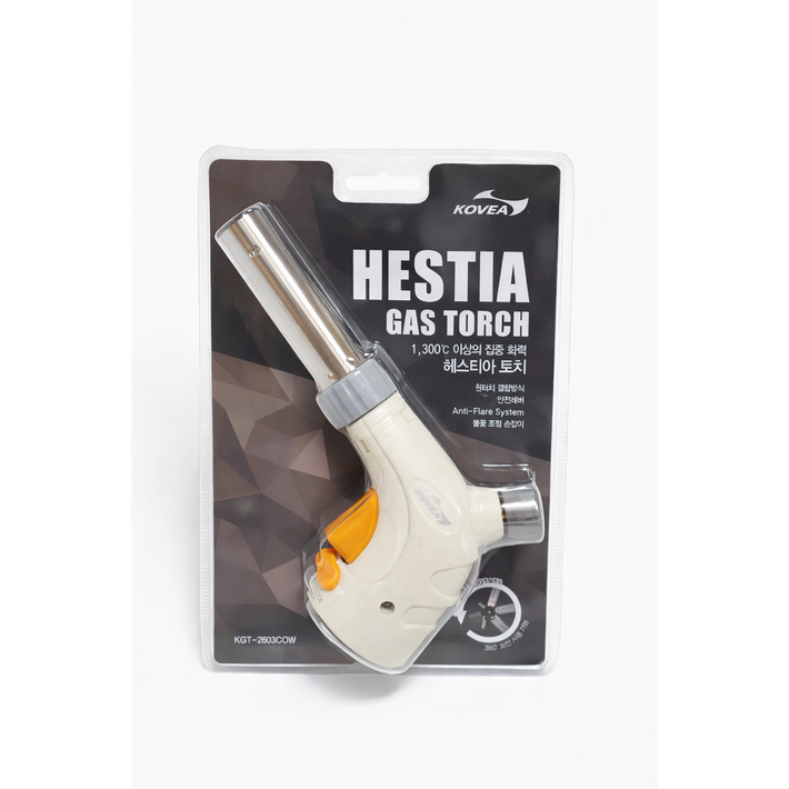 국내매장 정품 코베아 헤스티아 토치 캠핑 숯불 휴대 가정용 요리용