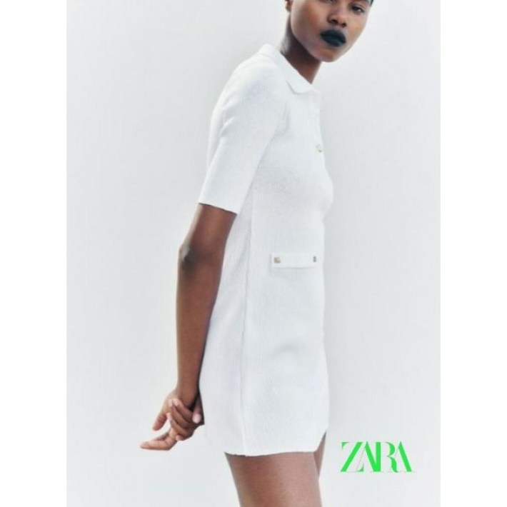 국내배송자라 ZARA 리브드 미니 원피스 스크래치 화이트 5644454251 국내배송자라 ZARA 리브드 미니 원피스 스크래치 화이트 5644454251